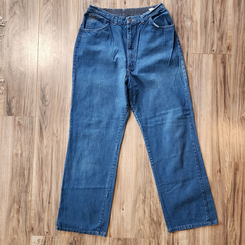 Vintage 80s Baggy Jeans Tiger Tiger Mom Jeans XL